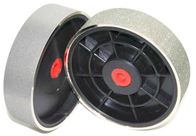 Ruber bond Electroplated Diamond Grinding Wheel Flat Edge Polishing Wheel for lapidary &amp; Glass polishing proveedor