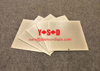 [6 inch / 150mm* #240 Grit ]Square shaped Electroplated diamond Lapping Plate  for glass lapidary jade abrasive proveedor
