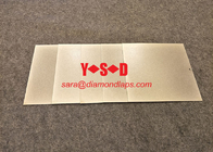 6 inch by 6 inch Electroplated Diamond Lapping Plate square shape 1mm thickness Grit 240 Single sided proveedor