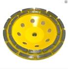 YSD Metal Bond Turbo Segment Concrete Floor Diamond Grinding Cup Wheels proveedor