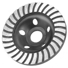 4 corte rápido Diamond Corrugated Grinding Wheel With de la pulgada 105m m muy poco polvo, usado para el pulido seco o mojado proveedor