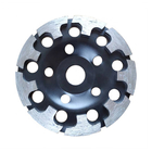 12&quot; segmento de alta calidad Diamond Grinding Cup Wheel For de la forma de #30-#400 T que muele la piedra de mármol concreta proveedor