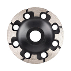 12&quot; segmento de alta calidad Diamond Grinding Cup Wheel For de la forma de #30-#400 T que muele la piedra de mármol concreta proveedor