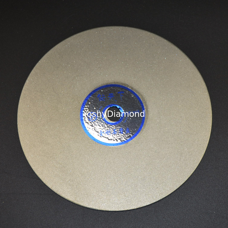 6&quot; Inch Diameter Quality Eelectroplated Diamond Coated Diamond Flat Lap Discs Wheels proveedor