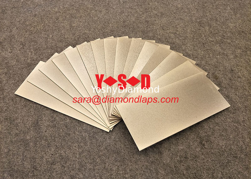 Super Hard Diamond Lapping Plate  of Lapidary Tools Rectangle shape for handwork proveedor