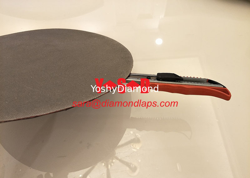 diamond cuttable flexible polishing disc round shape electroplated surface proveedor