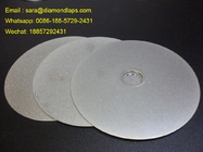 6&quot; Grit 400 Diamond Flat Lap Disc with electroplated grinding surface for lapidary proveedor