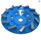 T Type Segment Diamond Cup Wheel for Concrete Grinding , hard granite and engineered stones proveedor