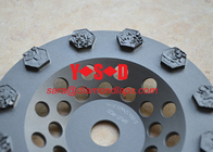 5&quot;Inch 7&quot; Inch Abrasive Tool PCD Grinding Cup Wheel for Concrete floor coating removal proveedor
