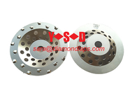 PCD Grinding Cup Wheel for Concrete Floor Coating Removal 7&quot; inch 1/4 round PCD chip proveedor