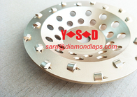 PCD Chip Diamond Grinding Cup Wheel for concrete epoxy floor coating removal proveedor