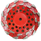 4&quot; Inch 5&quot; Inch 7&quot; Inch Star Type Segment Grinding Cup Wheel Concrete Gridning Discs diamond cup wheel proveedor