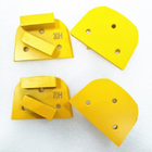 1 forro concreto o 3 agujeros Stardard de Diamond Grinding Tools With Magnetic del enlace del metal de la barra de los segmentos proveedor