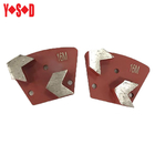 bloque abrasivo de pulido concreto pulido placa Flecha-formado del metal proveedor