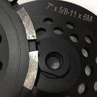 el diente helicoidal seco del disco abrasivo 8-Inch acanaló el mármol bilateral del cuenco que procesaba a Diamond Grinding Wheel proveedor