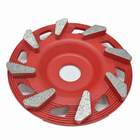 Tungsteno de pulido paralelo Diamond Wheel de pulido de mármol duro de 8 pulgadas proveedor