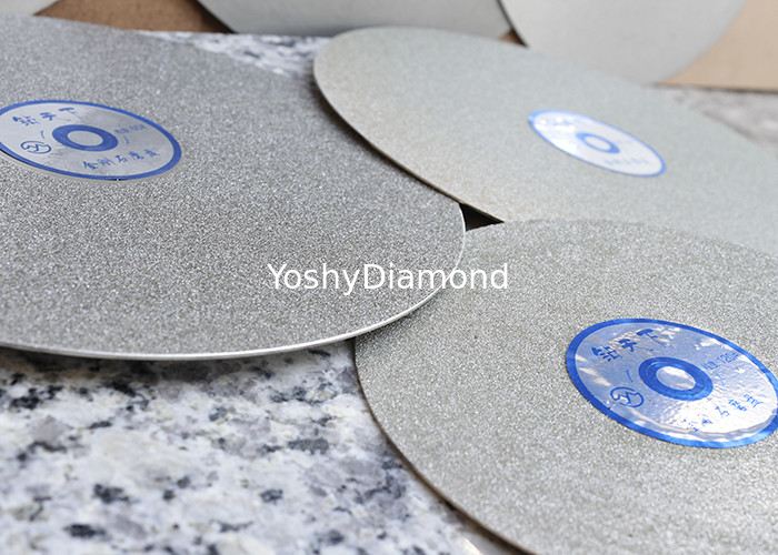 8&quot; Inch (200mm) Grit #60-#3000 Lightning Facetors Diamond Faceting Laps Diamond Plated Lap Lapidary Diamond Flat Laps proveedor