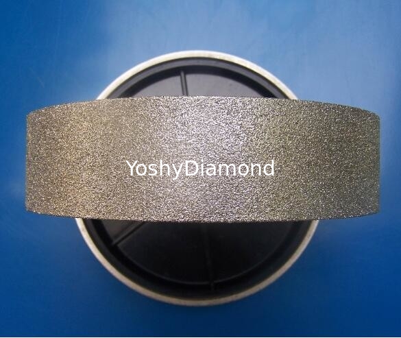 Plastic Bond Made in China 6&quot; Electroplated Diamond Lapidary Grinding Wheels for glass, gemstones proveedor