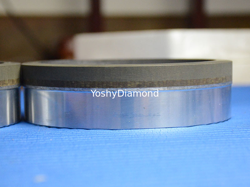 Alibaba china glass machine cup-shaped diamond bevel edge grinding wheel proveedor