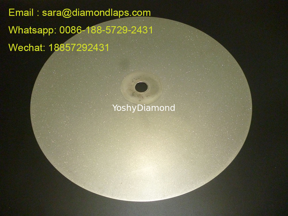 10&quot; inch Ultra thin Diamond Flat Wheels for lapidary polishing tools proveedor