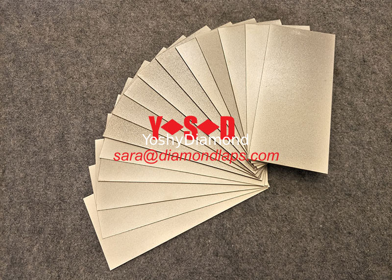 Rectangle Electroplated Diamond Lapping Plate  for knife, glass, artworking , lapidary working proveedor
