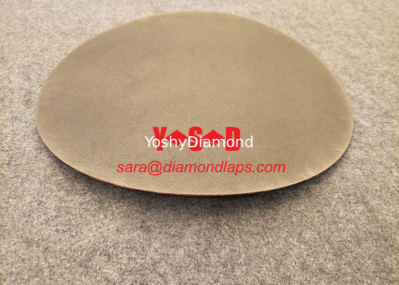 Diamond Flexible polishing pads Magnetic backing electoplated diamonds proveedor